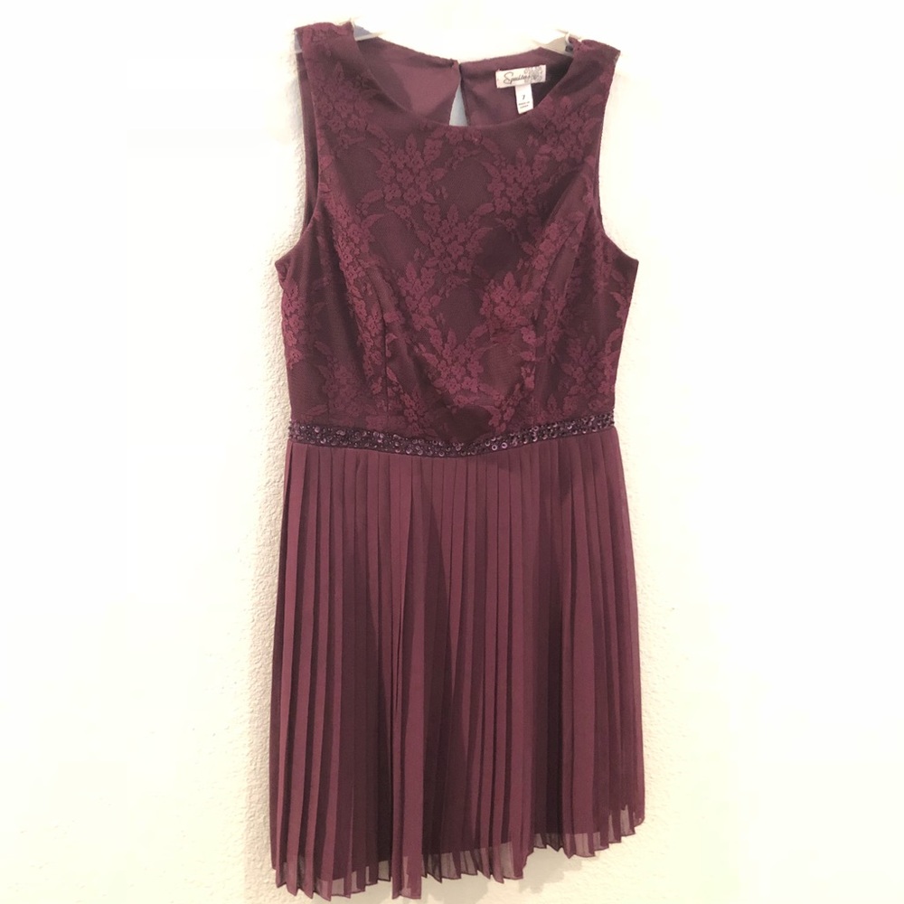 Purple dress
